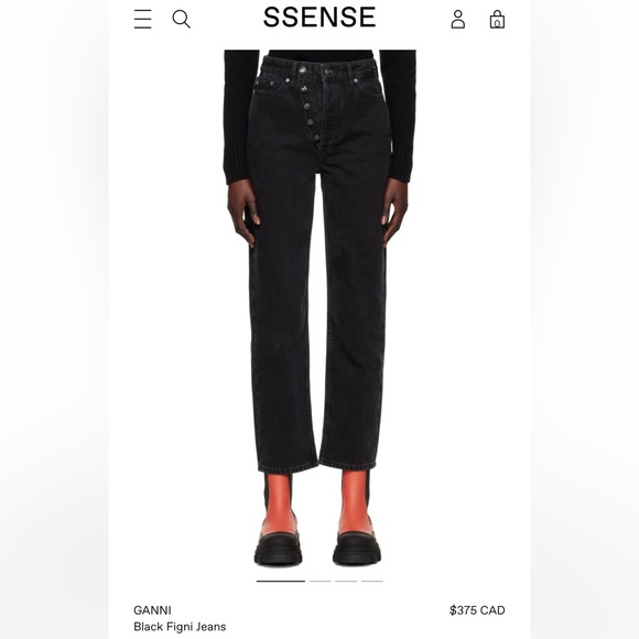 GANNI FIGNI JEANS SIZE 24 - Picture 2 of 4